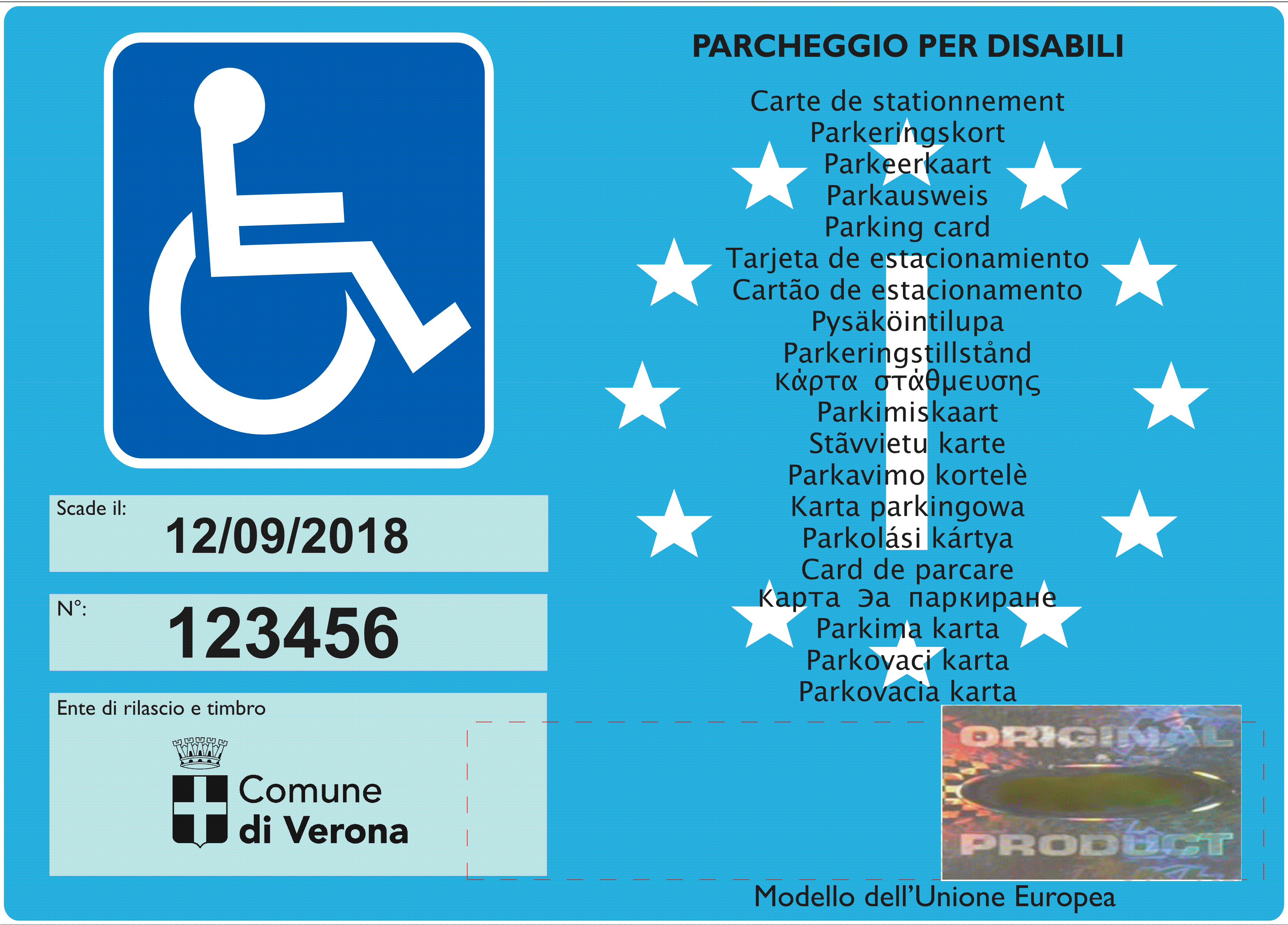 Parcheggio disabili 20contrassegno invalidi sosta Ztl strisce blu