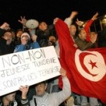 tunisia dimostranti