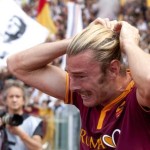 Calcio: emozione Balzaretti, in lacrime dopo gol derby Roma