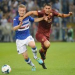 Soccer: Serie A, Sampdoria-Roma