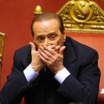Silvio Berlusconi trono
