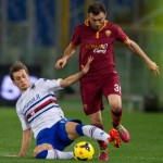Soccer: serie A, Roma - Sampdoria