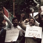 palestinesi protestano