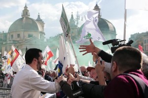 ++ Lega a Roma: Salvini, è sfida a Renzi in casa sua ++
