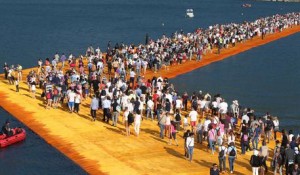 Floating Piers at Lake Iseo